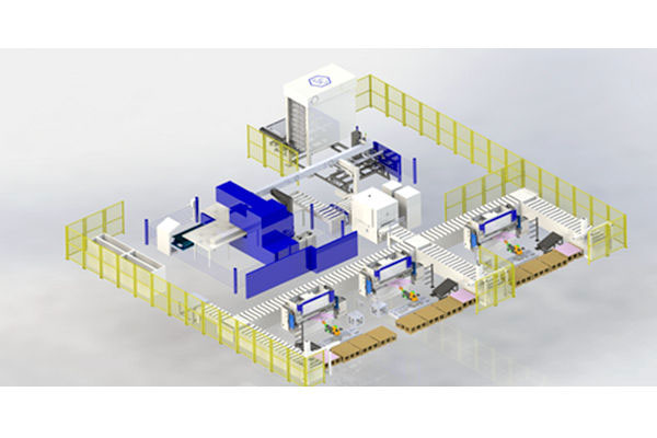 自动化钣金生产线